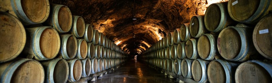 Attached image file a large room with barrels